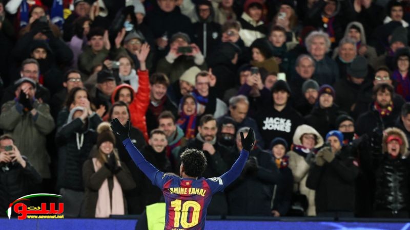 جمهور برشلونة يحتفل بسقوط ريال مدريد المدوي أمام مورينيو