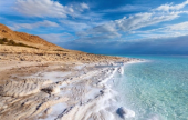  الأخبار  منوعات  عرض الخبر اكتشاف آثار كارثة قديمة في البحر الميت | موقع سوا 