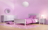 بالصور: غرف نوم للشابات باللون الوردي | موقع سوا 