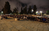 القدس : صلاة العشاء والتراويح من المسجد الاقصى المبارك... | موقع سوا 