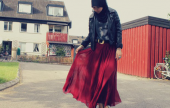 نصائح لارتداء التنورة الشيفون مع الحجاب | موقع سوا 