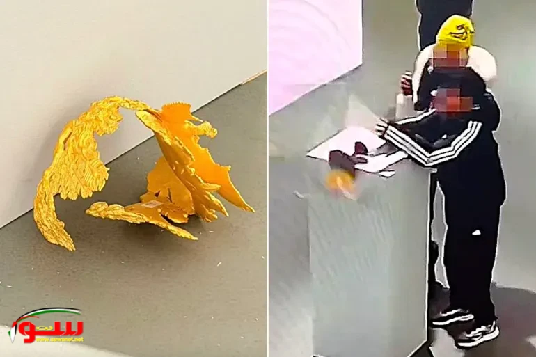 طفل يُتلف تاجا قيمته أكثر من 322 ألف دولار في معرض بالصين