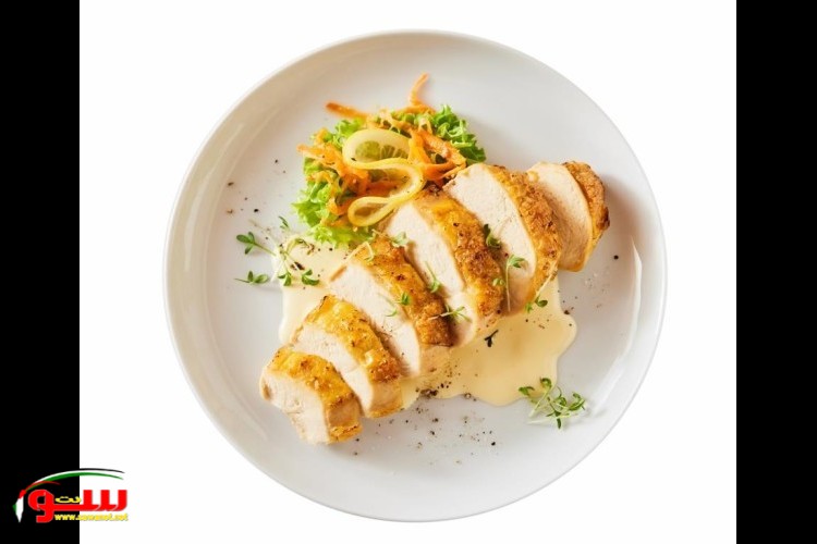 فيليه دجاج بصوص الرانش الكريمي
