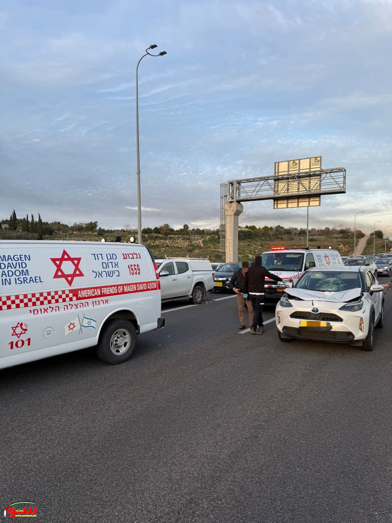 مصرع محمد غنيم ابو عبد الله (86 عاما) من الناصرة دهسا على شارع 79