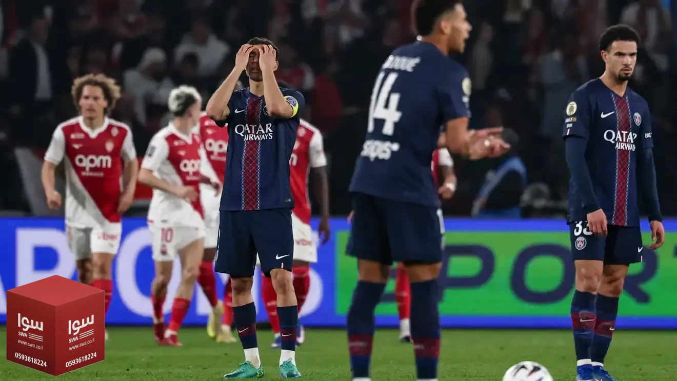 موناكو يسقط باريس سان جيرمان بثلاثية في الدوري الفرنسي ويشعل صراع الصدارة