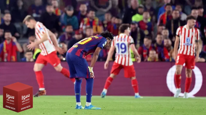 أتلتيكو يهزم برشلونة ويهدي سيميوني فوزه الأول في "كامب نو"