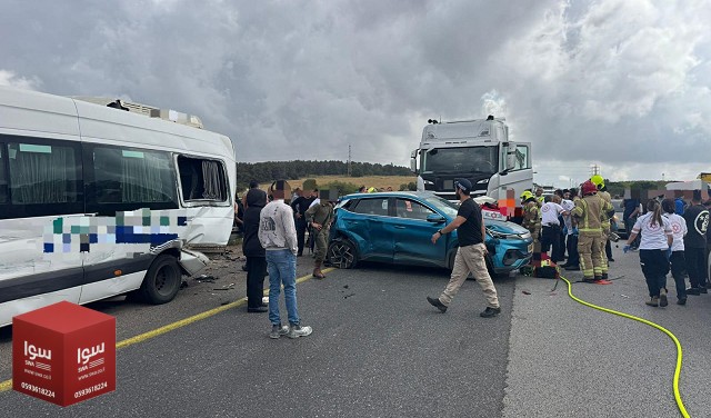مصرع 3 نساء من كفر مندا في حادث طرق مروع قرب الزرازير