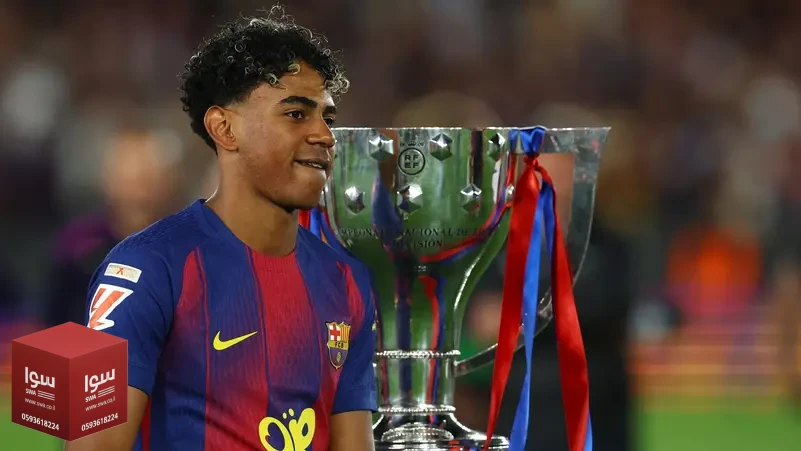 بعد الجدل.. مدرب برشلونة يعلق على رفع يامال علم فلسطين